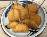 新玉ねぎの串カツ作り方4写真