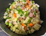 野菜たっぷり！トマトスープ♪作り方3写真