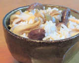 簡単！舞茸と椎茸の炊き込みご飯作り方2写真