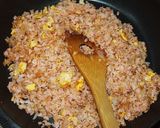 ニンニクたらこ炒飯作り方6写真