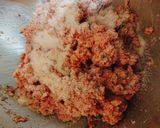 残ったミョウガとシソで豆腐ハンバーグ作り方5写真