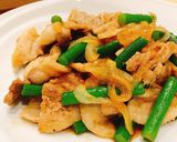 サッパリ絶品！ニンニクの芽と豚肉炒め作り方6写真