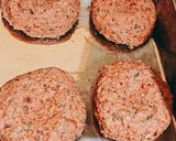 残ったミョウガとシソで豆腐ハンバーグ作り方6写真