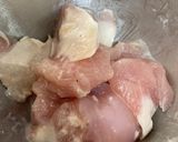 柔らか塩麹チキンの海苔照り焼き作り方1写真