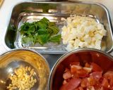 モッツァレラチーズと生ハムのトマトパスタ作り方2写真