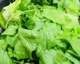 レタスとトマトの玉子炒め作り方1写真