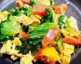 レタスとトマトの玉子炒め作り方4写真