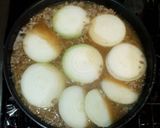 新玉ねぎ詰めない煮♪簡単ひき肉作り方8写真