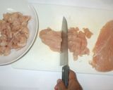 新玉ねぎ鶏肉のかき揚げ風♪簡単揚げない作り方3写真