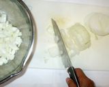 新玉ねぎ鶏肉のかき揚げ風♪簡単揚げない作り方4写真