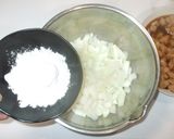 新玉ねぎ鶏肉のかき揚げ風♪簡単揚げない作り方7写真