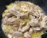 賄い！鶏もも肉のおろしそポン酢煮作り方4写真