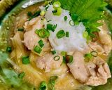 賄い！鶏もも肉のおろしそポン酢煮作り方5写真