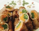 いんげん豆と人参の豚肩ロース巻き☆簡単作り方7写真