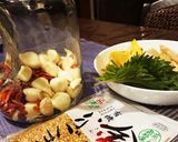 簡単さわやかニンニク酒作り方1写真