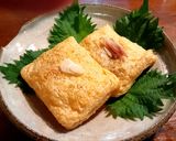 エシャレット(らっきょう)、茗荷の焼巾着作り方3写真