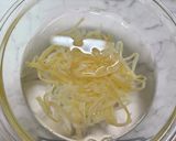 くらげとズッキーニの中華風作り方1写真