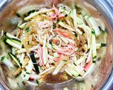 くらげとズッキーニの中華風作り方4写真