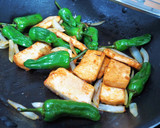 簡単ヘルシー♪厚揚げとししとうの照り焼き作り方5写真