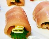 ささみ梅しそチーズ巻き♪作り方6写真