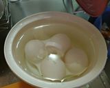 鶏手羽元のカレー煮　温玉のせ作り方6写真