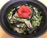 ランチ♡超簡単で旨い♡明太子冷やしうどん作り方1写真