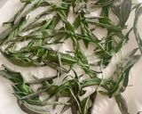 レンジでドライハーブ セージ作り方4写真