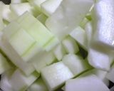夕顔と豚肉のピリ辛煮♪作り方1写真