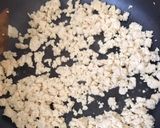 冷凍豆腐でヘルシー♪三色丼作り方2写真