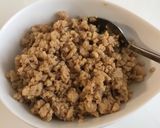 冷凍豆腐でヘルシー♪三色丼作り方4写真