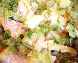 【幼児食】鮭と白菜人参のバターしょうゆ煮作り方7写真