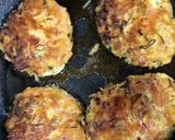 えのきとはんぺんのふわふわ焼き作り方4写真