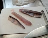 ニギスを煮たのと、お刺身　沖ギス作り方10写真