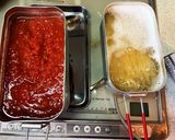 メスティンで作るトマトとニンニクパスタ作り方3写真