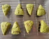 米粉ヴィーガンスコーン抹茶小豆作り方16写真