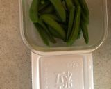 納豆とスナックエンドウのご飯作り方1写真