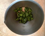 納豆とスナックエンドウのご飯作り方2写真