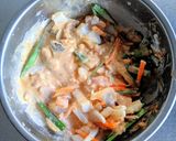 カレー風味の海鮮チヂミ作り方5写真