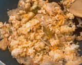 キムチ炒飯作り方3写真
