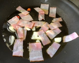 白きくらげと小松菜の和風パスタ作り方3写真