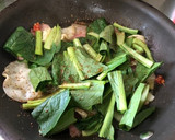 白きくらげと小松菜の和風パスタ作り方5写真