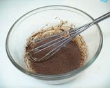 バレンタイン*とろとろチョコプリン*作り方2写真