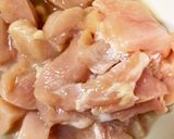 全てレンジ胸肉なす味噌甘酢味青椒肉絲風作り方9写真