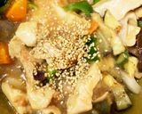 全てレンジ胸肉なす味噌甘酢味青椒肉絲風作り方19写真