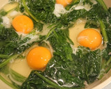 トロトロ～★半熟たまごの優しいほうれん草作り方4写真