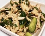 鶏胸肉の梅しそきゅうり和え◎作り方3写真