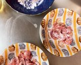 全てレンジ大根味噌ケチャ豚こま青椒肉絲風作り方3写真