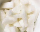 全てレンジ大根味噌ケチャ豚こま青椒肉絲風作り方6写真