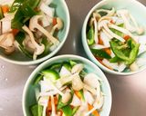全てレンジ大根味噌ケチャ豚こま青椒肉絲風作り方10写真