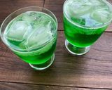 おうちで喫茶店のメロンクリームソーダ♡作り方2写真